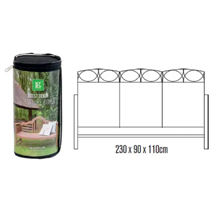 L/Grow Deluxe 3 Seat Bench Cover - image 2