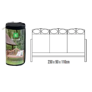 L/Grow Deluxe 3 Seat Bench Cover - image 2