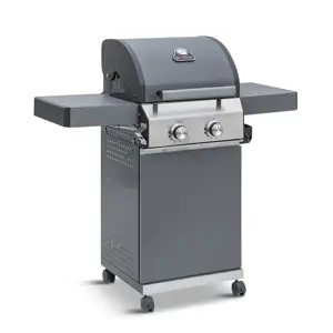 L/Grow Grillstream Classic 2 Hybrid Burner Matt Grey
