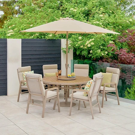 L/Grow Sorrento 6 Seat Dining Set