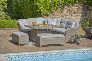 L/Grow St Tropez Large Square Dining Modular Sand - image 1