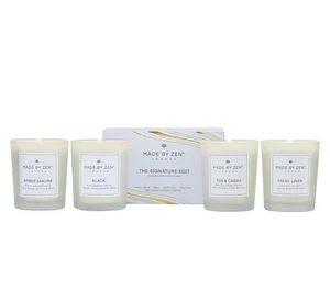 Zen Signature Gift Set SIGNATURE CANDLE 4PACK - image 1