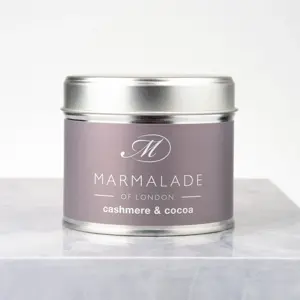 Marmalade Cashmere & Cocoa Tin Candle