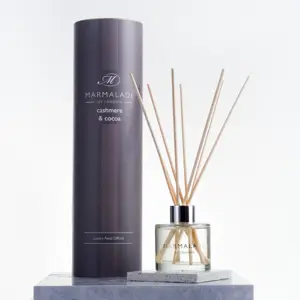Marmalade Cashmere & Cocoa Reed Diffuser Set
