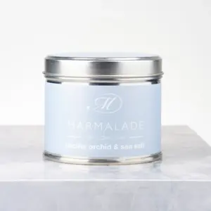 Marmalade Pacific Orchid & Sea Salt Tin Candle