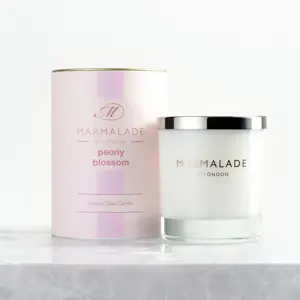 Marmalade Peony Blossom Boxed Candle