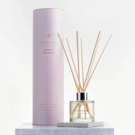 Marmalade Peony Blossom Reed Diffuser Set