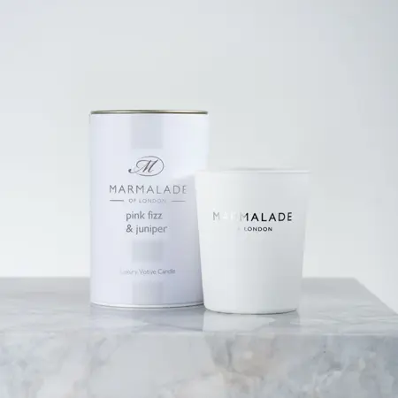 Marmalade Pink Fizz & Juniper Votive Candle