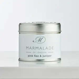 Marmalade Pink Fizz & Juniper Tin Candle