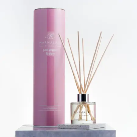 Marmalade Pink Pepper & Plum Reed Diffuser Set