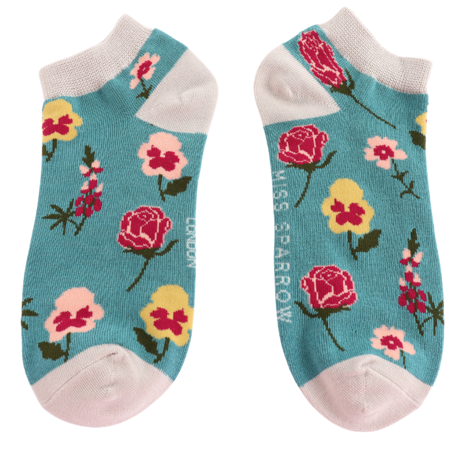 Botany Study Trainer Socks Teal