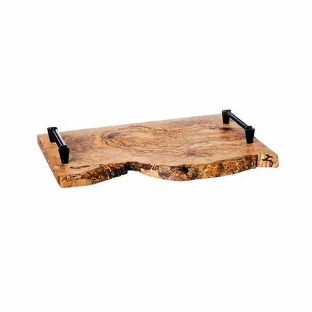 Olive Wood - Rectangular Rustic Serving Tray
