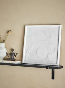 Patina Wall Decor, White, Polyresin - image 2