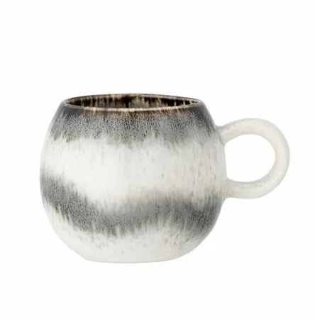 Paula Cup, Grey, Stoneware