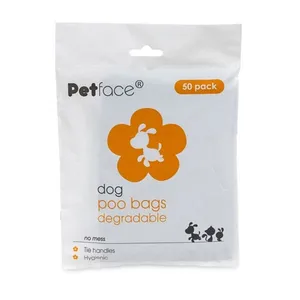 P/Face 50 Pack Degradable Poo Bags