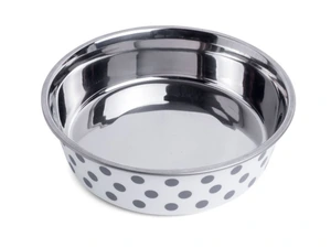 P/Face Bella Bowl Grey Spots 17cm