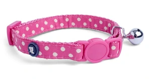 P/Face Cerise Dots Cat Collar