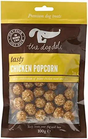 P/Face Dog Deli Chicken Popcorn 100g