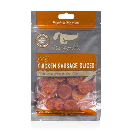 P/Face Dog Deli Chicken Sausage Slices 100g