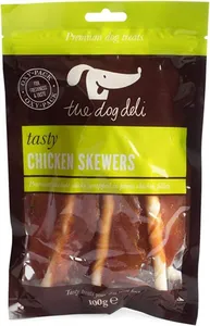 P/Face Dog Deli Chicken Skewers 100g