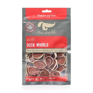 P/Face Dog Deli Duck Whirls 100g