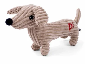 P/Face Dougie Deli Dog Cord Toy Tan