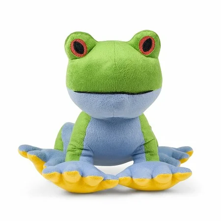 P/Face Planet Trev Tree Frog Plush Dog Toy