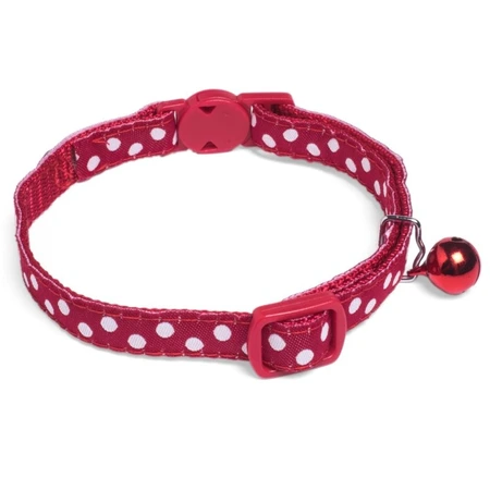 P/Face Red Dots Cat Collar