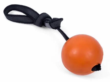 P/Face SS Solid Rubber Rope Ball - MED