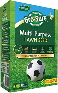 W/Land Gro-Sure Multi Purpose Lawn Seed 10m2 + 30EF