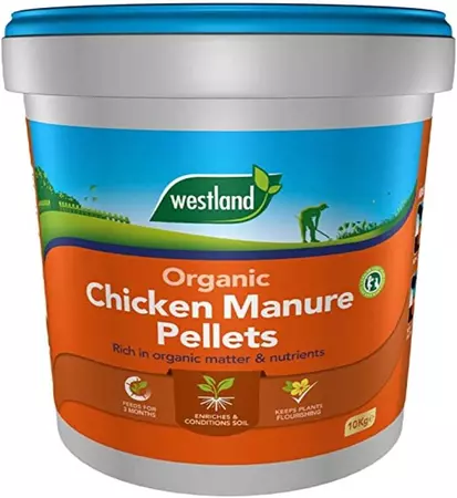 W/Land Organic Chicken Manure Pellets 8kg