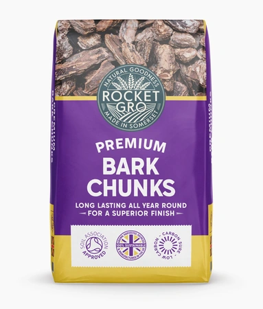 RocketGro Premium Bark Nuggets 50 Litre Bag