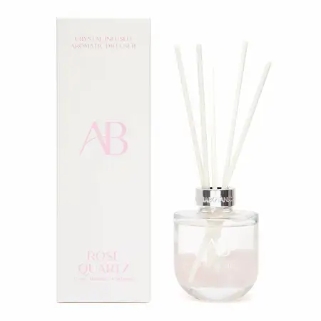 Rose Quartz Crystal 200ml Diffuser