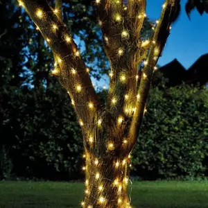 S/G 100 Warm White LED Firefly String Lights