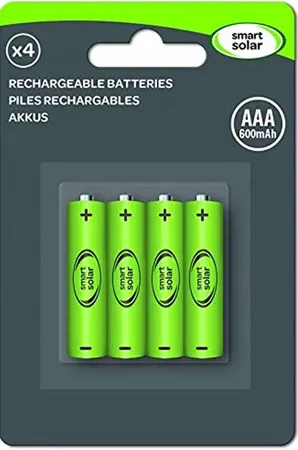 S/G AAA 600mAh Battery 4 Pack