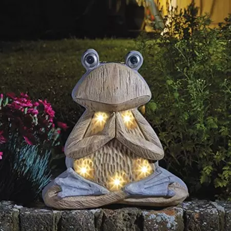Smart Garden Woodstone In-Lit Frog