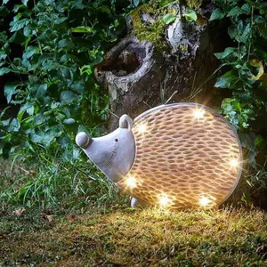 S/G Woodstone In-Lit Hedgehog