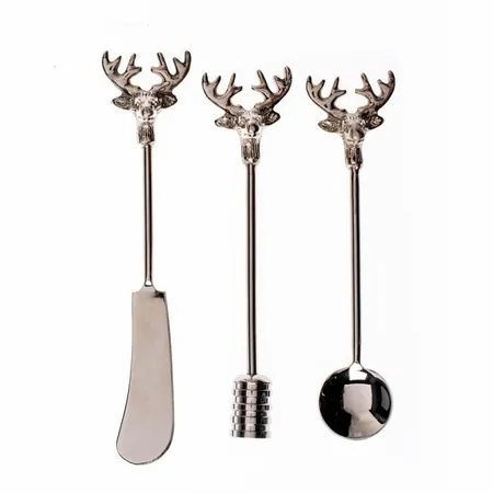 Stag Breakfast Set of 3