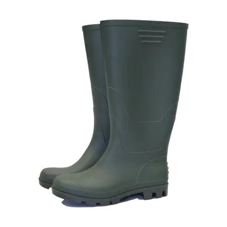 T&C Eco PVC Boots Full Length Green Size 3