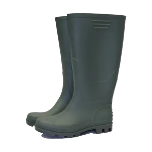 T&C Eco PVC Boots Full Length Green Size 3