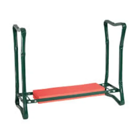 T&C Garden Kneeler Stool Red & Green
