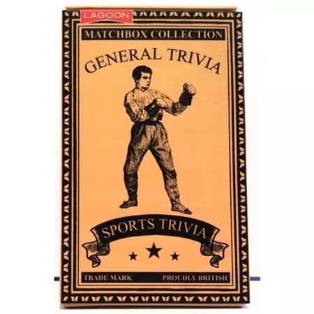 University Games Matchbox Sports Tabletops General Trivia