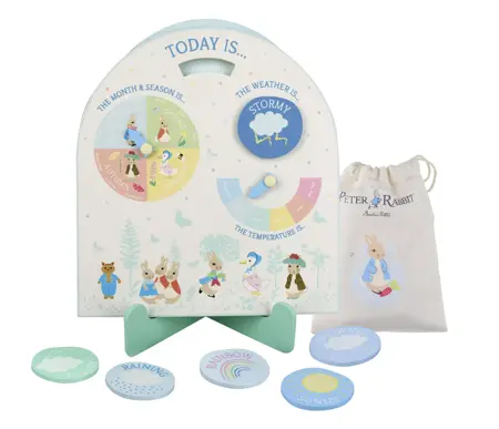 Weather Clock - Peter Rabbit (FSC)