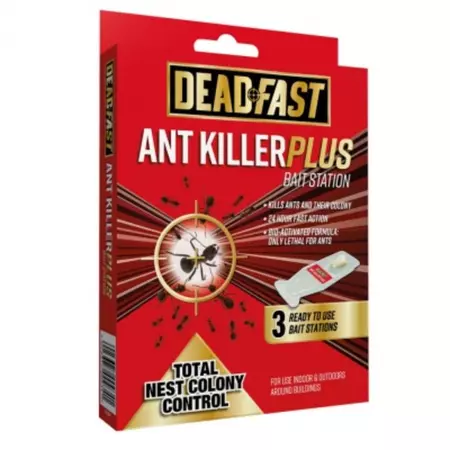 Westland Deadfast Ant Killer Plus Bait Station 3 x 4g