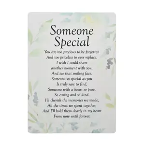 Widdop Graveside Memorial Cards - Someone Special **MULTI 12**