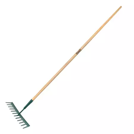 W/Sword Carbon Steel Soil Rake