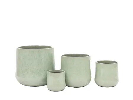 Allegra Green Pot 16Cm