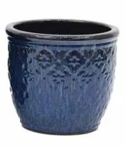 Bella Pattern Dark Blue 20Cm