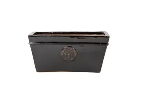 Edwardian Trough Black 33Cm