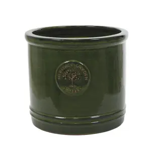 Heritage Cylinder Green 25Cm